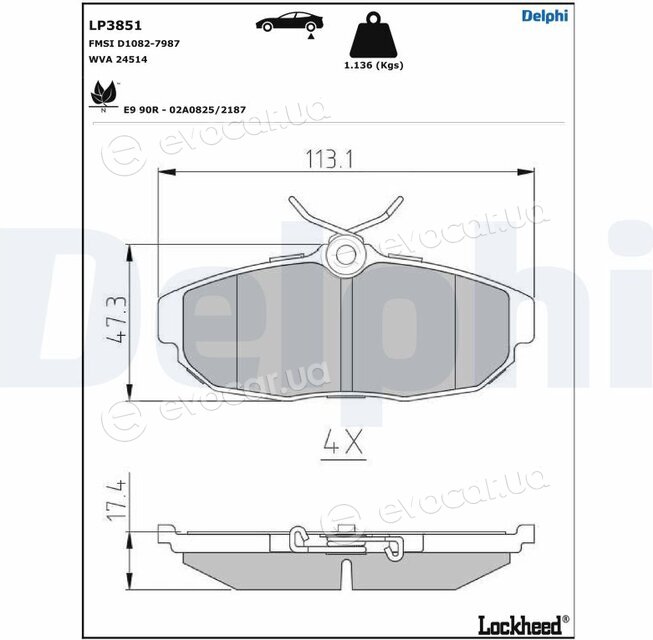 Delphi LP3851