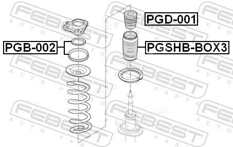 Febest PGSHB-BOX3