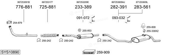 Bosal SYS10890