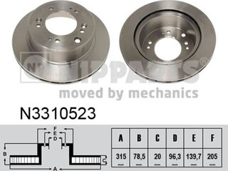 Nipparts N3310523