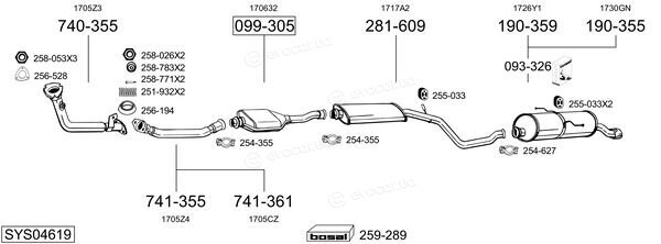 Bosal SYS04619