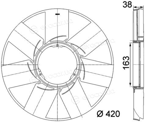 Mahle CFW 38 000P