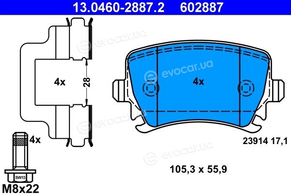 ATE 13.0460-2887.2