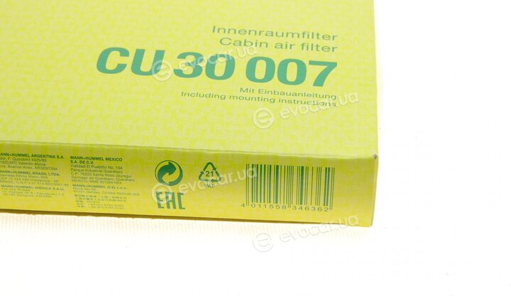 Mann CU 30 007