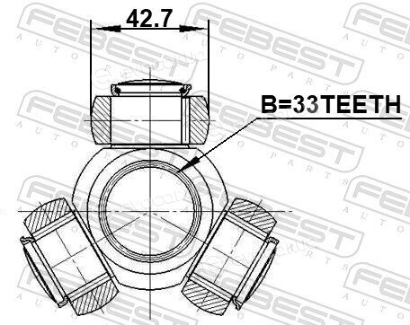 Febest 2216-D4224