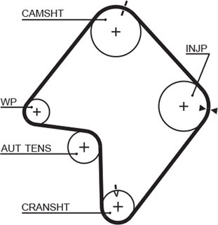 Gates K035355XS