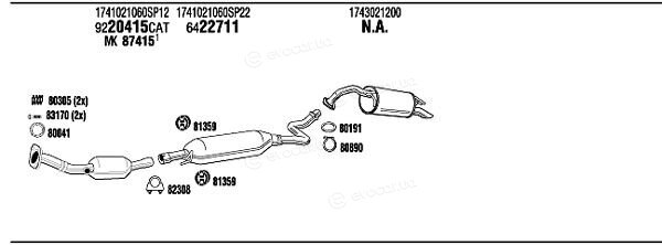 Walker / Fonos TOH15984A