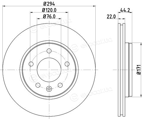 Hella Pagid 8DD 355 109-701