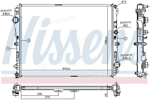Nissens 627023