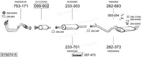 Bosal SYS07415