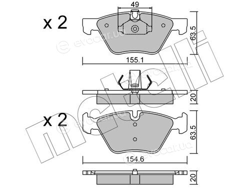 Metelli 22-0557-0