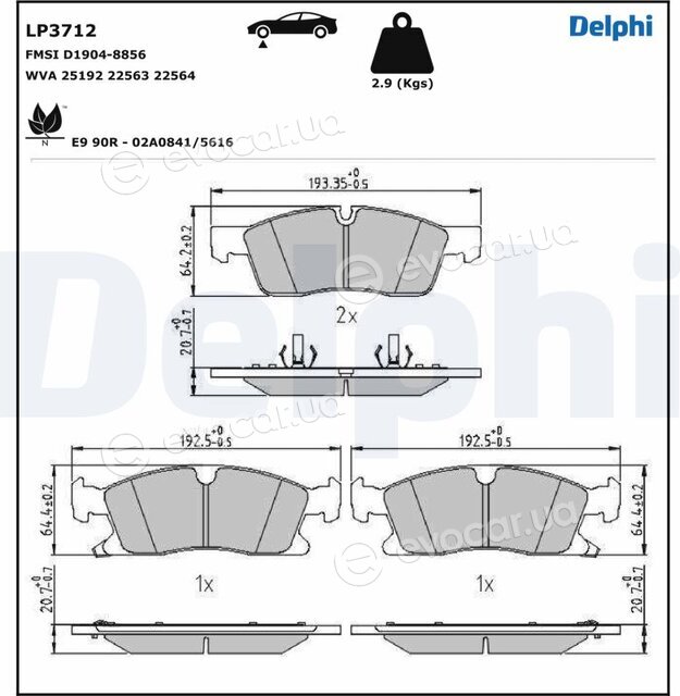 Delphi LP3712