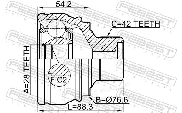 Febest 1710-A7