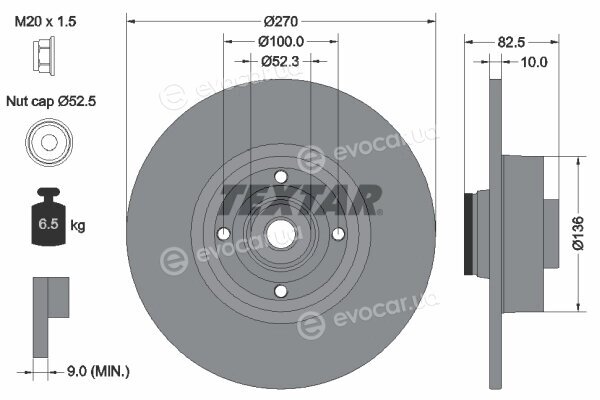 Textar 92154503