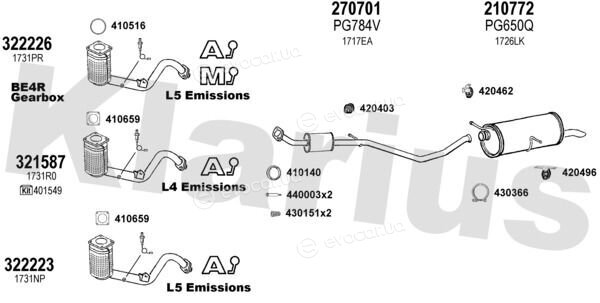 Klarius 631071E