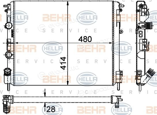 Mahle 8MK 376 719-671