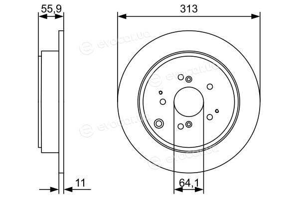 Bosch 0 986 479 W23