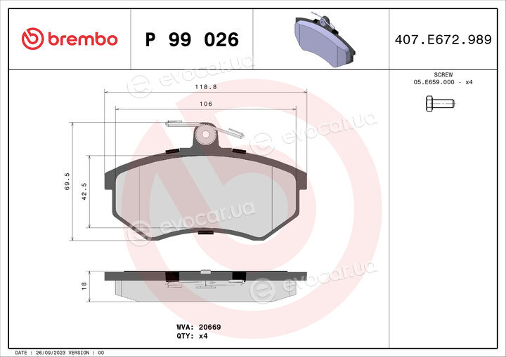 Brembo P 99 026