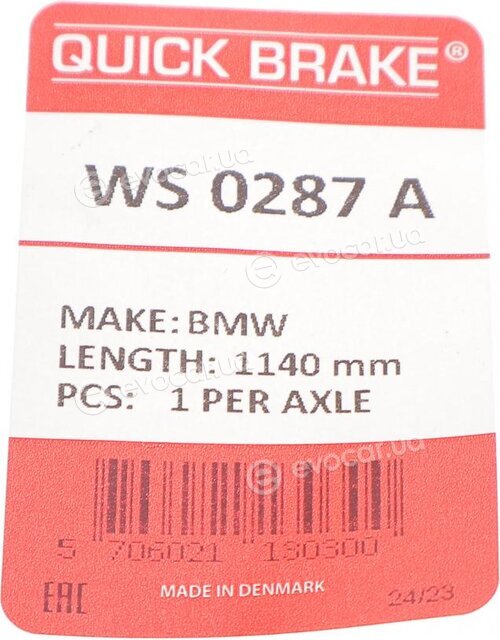 Kawe / Quick Brake WS 0287 A