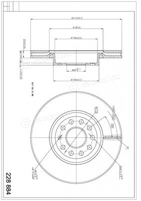 Hart 228 884