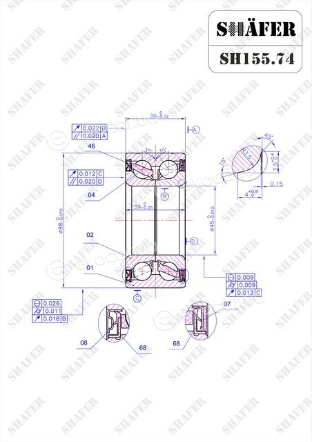Shafer SH155.74