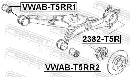 Febest VWAB-T5RR1