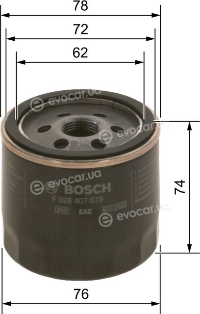 Bosch F 026 407 078