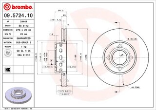 Brembo 09.5724.10