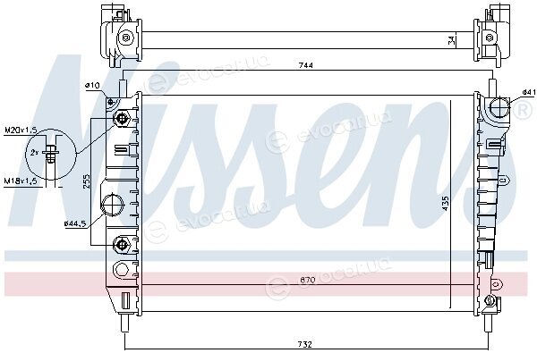 Nissens 66701