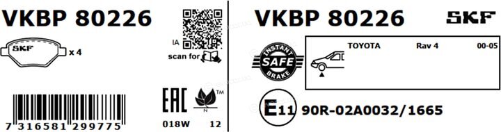 SKF VKBP 80226