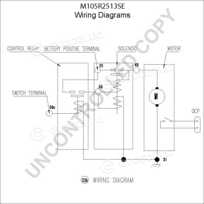 Prestolite M105R2513SE