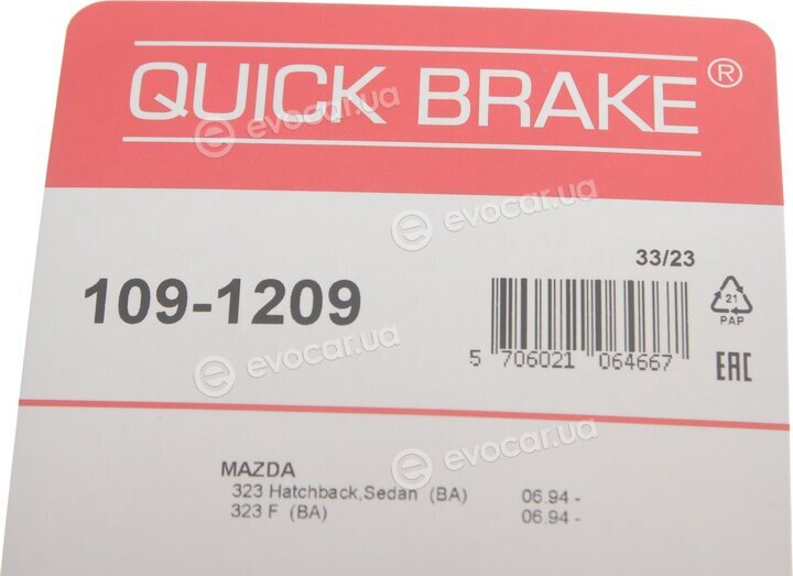 Kawe / Quick Brake 109-1209