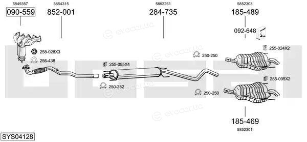 Bosal SYS04128