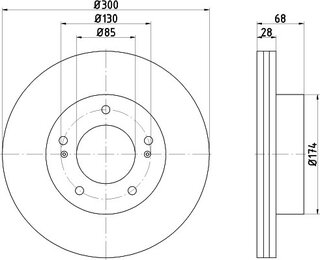 Hella Pagid 8DD 355 116-461