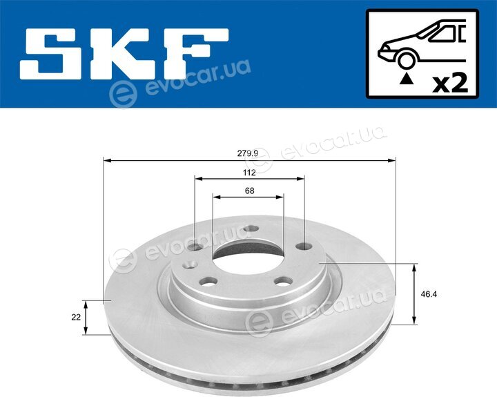 SKF VKBD 80319 V2