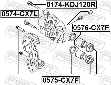 Febest 0575-CX7F