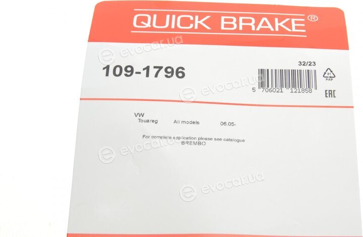 Kawe / Quick Brake 109-1796