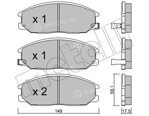 Metelli 22-0632-0