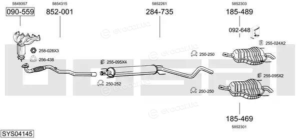 Bosal SYS04145