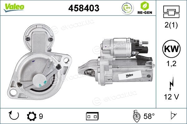 Valeo 458403