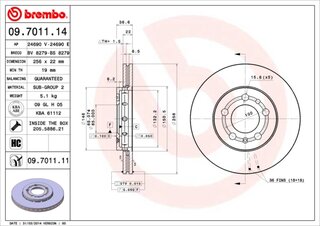 Brembo 09.7011.14