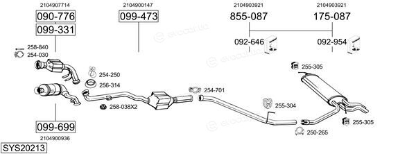 Bosal SYS20213