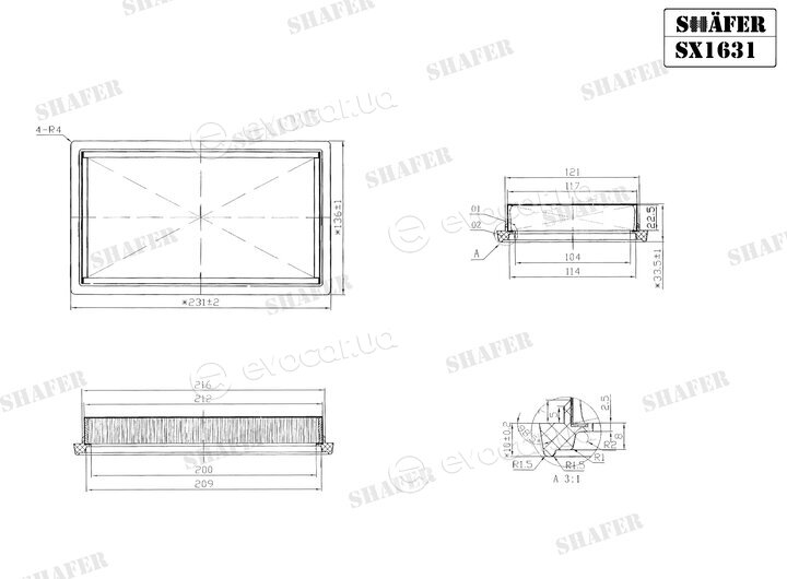 Shafer SX1631