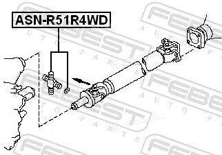 Febest ASN-R51R4WD