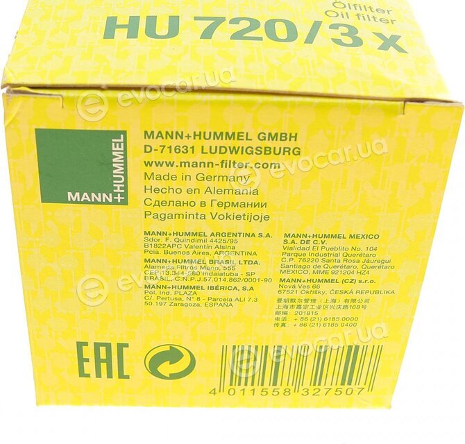 Mann HU 720/3 x