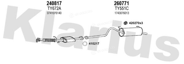 Klarius 900371E