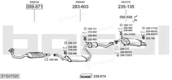 Bosal SYS07020