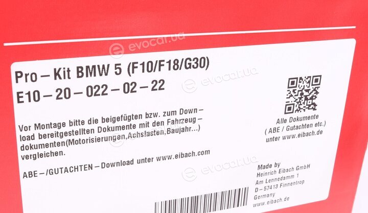 Eibach E10-20-022-02-22