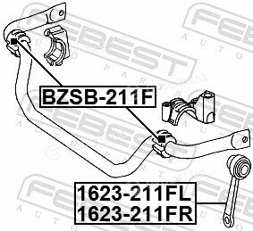 Febest BZSB-211F