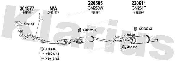 Klarius 390977E